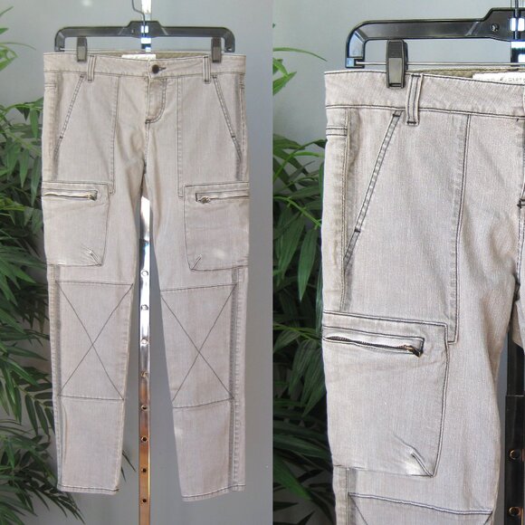 Stella McCartney Jeans Cotton Moto Style Cargo size 29 / 6 - Picture 1 of 9